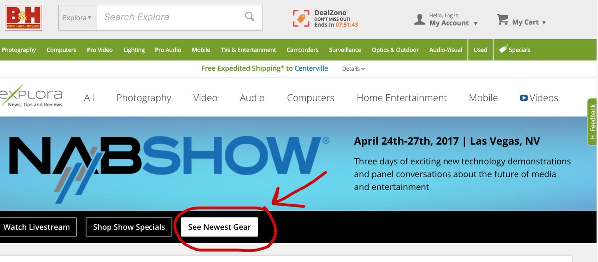 learnvisualcomm's tweet image. Hey @BHPhotoVideo, Thank you for this button on your website!! #NABShow2017