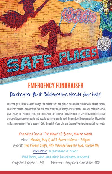 mydorchester's tweet photo. The #Dorchester Youth Collaborative is having an #EmergencyFundraiser! #MyDot
https://t.co/E1db2AB1m1 … https://t.co/W4ciktN2Y4