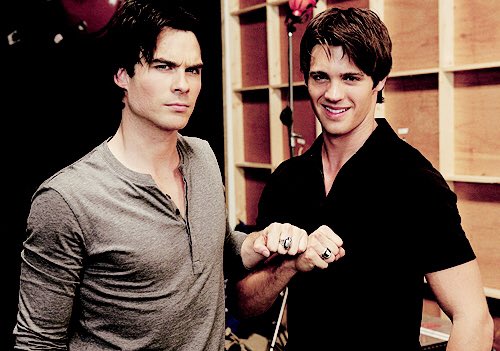 zolabaileyellis's tweet image. The Vampire Diaries
- extremely gorgeous vampires
- Nina Dobrev crying will make you cry 
- 18th century flashbacks 
- IAN SOMERHALDER