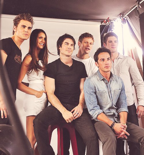 zolabaileyellis's tweet image. The Vampire Diaries
- extremely gorgeous vampires
- Nina Dobrev crying will make you cry 
- 18th century flashbacks 
- IAN SOMERHALDER