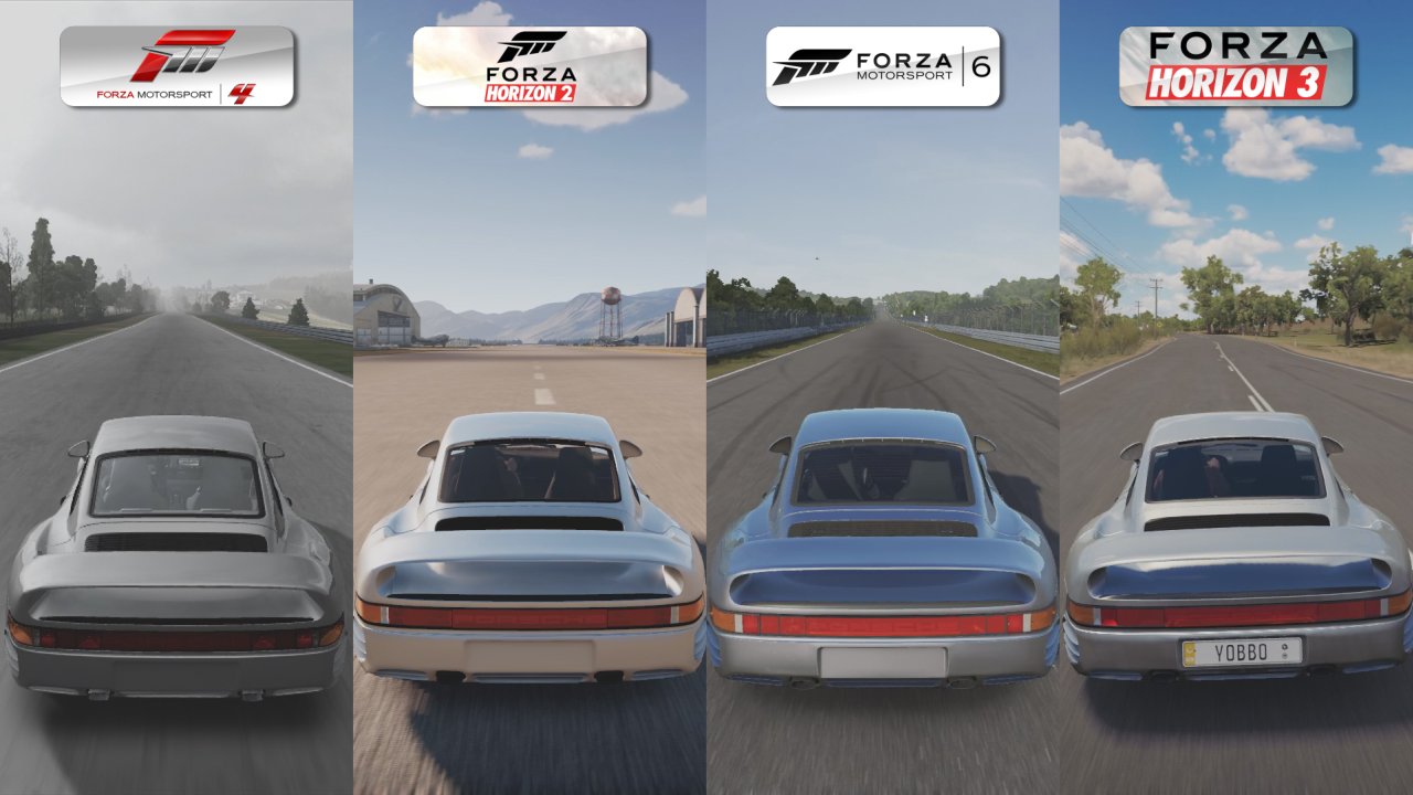 MotoGamesTV on X: “Forza Motorsport 4 vs Forza Horizon 2 vs Forza 