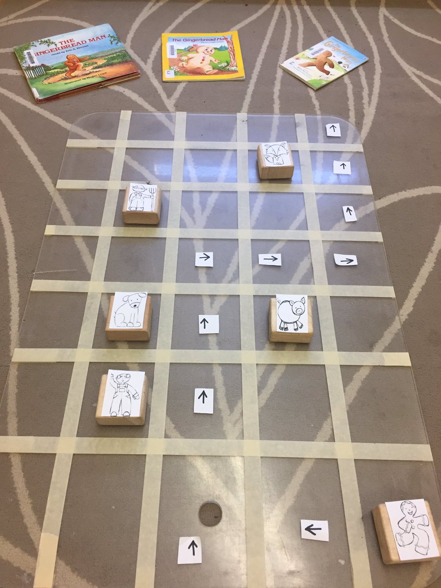Coding the Gingerbread Man! Can you help him get past all of the other characters?