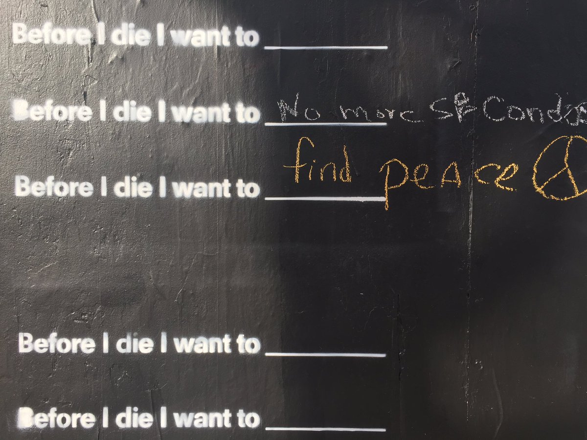 vivpham_'s tweet image. Check out this #Southie youth-led public art! Locals are already sharing their wishes. Add yours! #WriteYourScript #BeforeIDieBoston