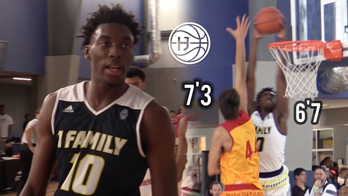 HoopJourneyHJ's tweet photo. Nassir Little POSTERIZES 7'3 Center! Adidas Gauntlet Session 1 Full Highlights

https://t.co/oYavWejMO5 https://t.co/8pHDxixiY0
