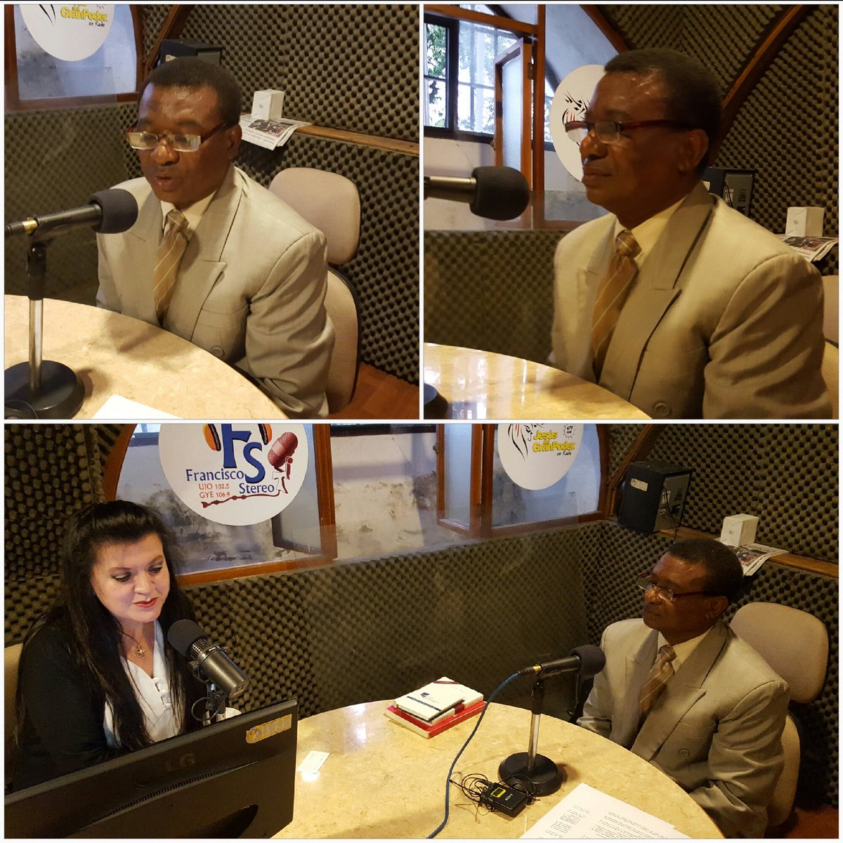 Competencia_Ec's tweet image. Agapito Valdez, Comisionado de la #CRPI brinda entrevista a Radio @franciscostereo