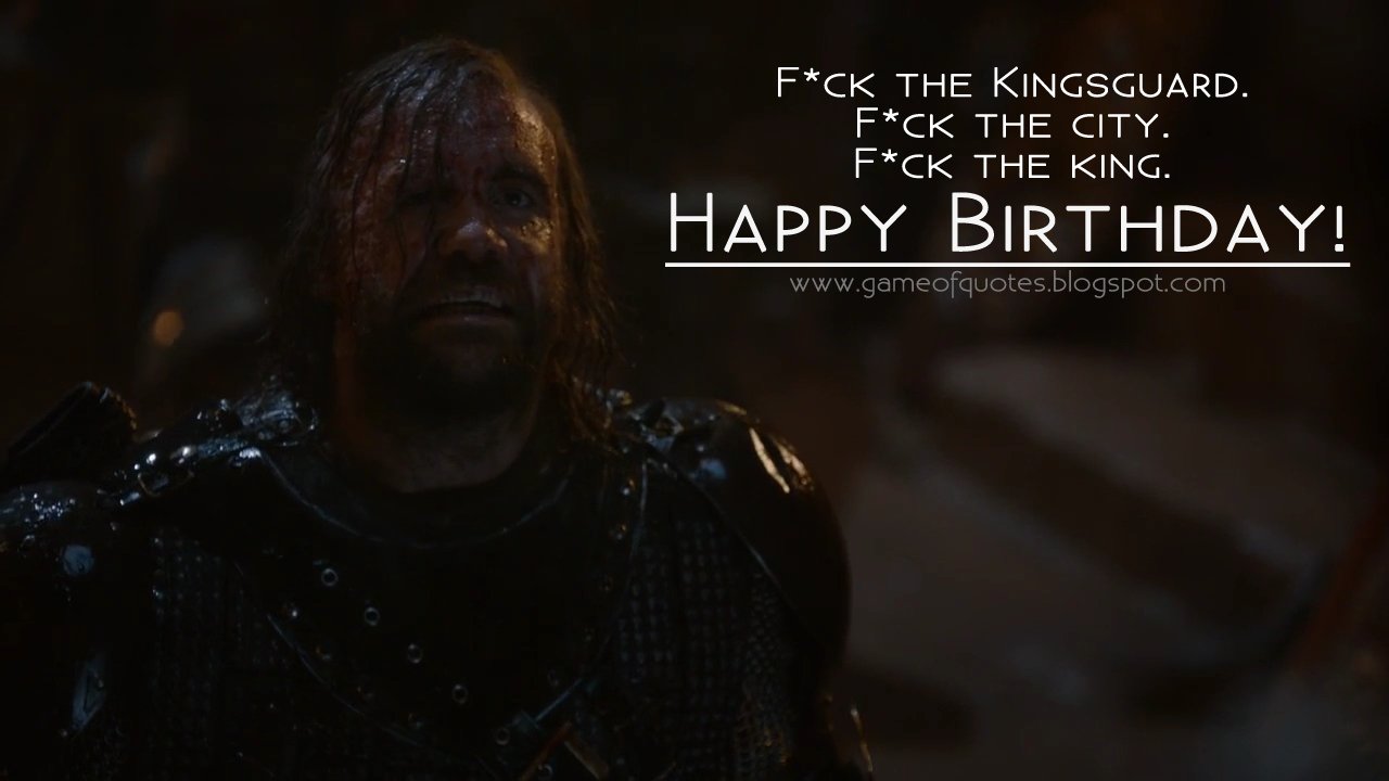 Happy 48th birthday to Rory McCann, aka the Hound! 