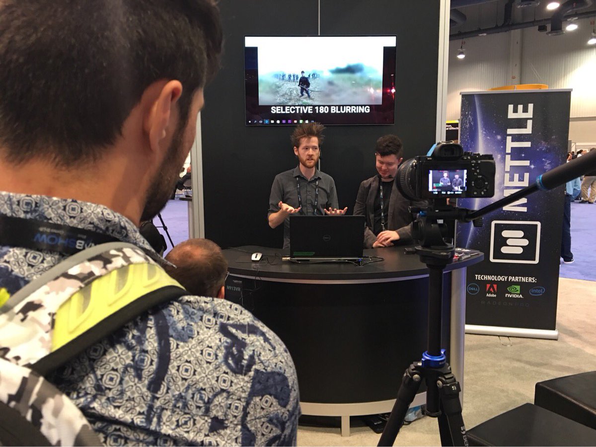 Perception_2's tweet image. Photo from our presentation for @Mettlecom at NAB 2017 
#vr #vrfilmmaking #vrcinema #virtualreality