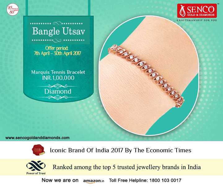 Senco Gold & Diamonds rolls out 'Bangle Utsav 2022' - MediaBrief
