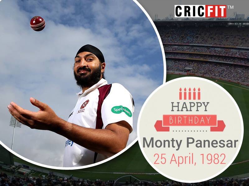 Cricfit Wishes Monty Panesar a Very Happy Birthday! 