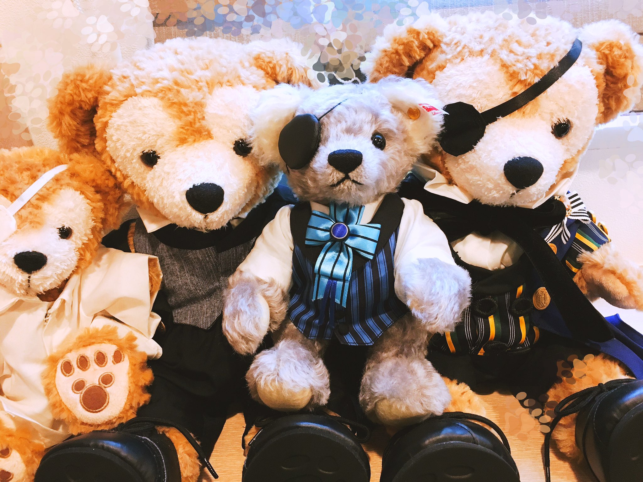 黒執事 シュタイフ テディベア 最終値下げ】黒執事 シエル シュタイフ