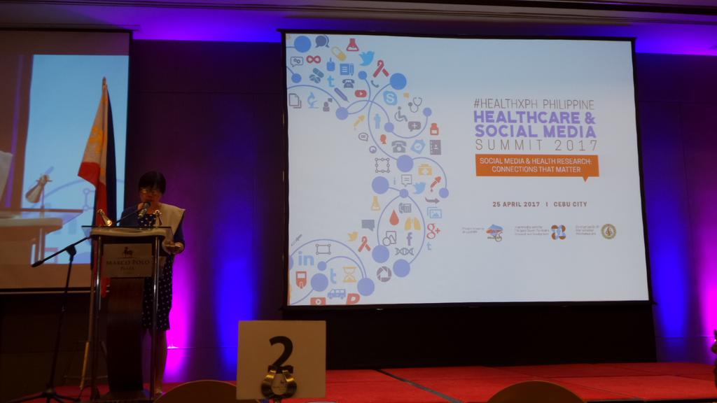 #hcsmph2017 Merle Opena: with social media we have increased and magnified reach ! Special mention to #healthxph