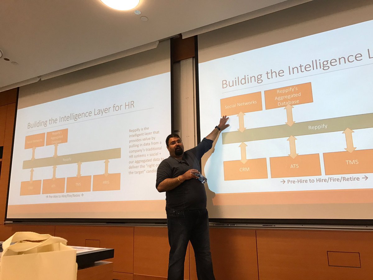 Reppify's tweet image. Thank you to @UW @UWFosterSchool for the invite for a guest lecture on social media and hiring by our CEO, @ChiNangia ! We had a great time!