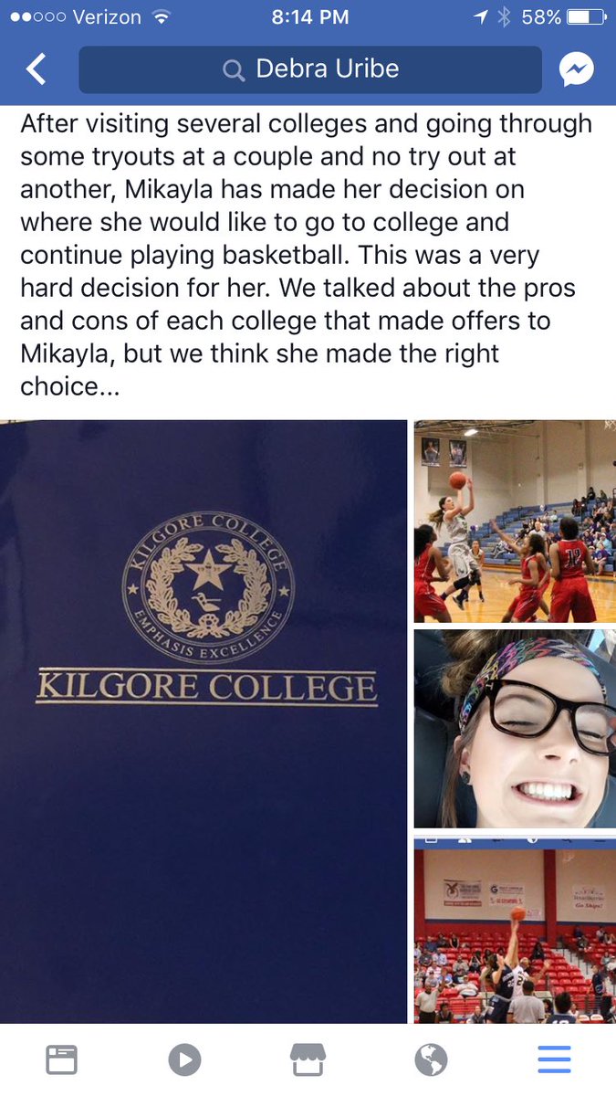 HouDreamElite's tweet photo. Congratulations to @MikaylaTraweek Of Brazoswood on her commitment to Kilgore you will do well and looking forward to seeing you play https://t.co/Q8nSGgSQjT