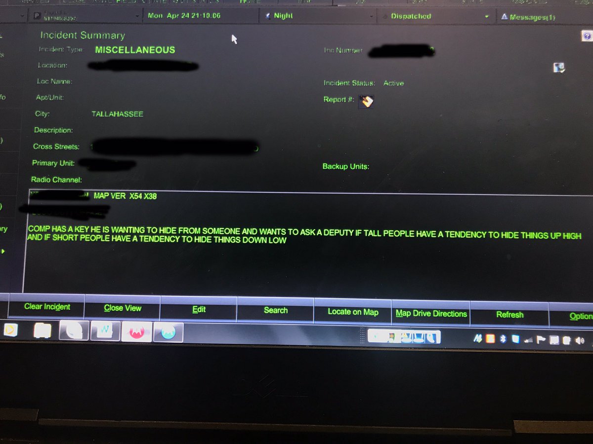 ShenanigansFL's tweet image. What police work is really like...