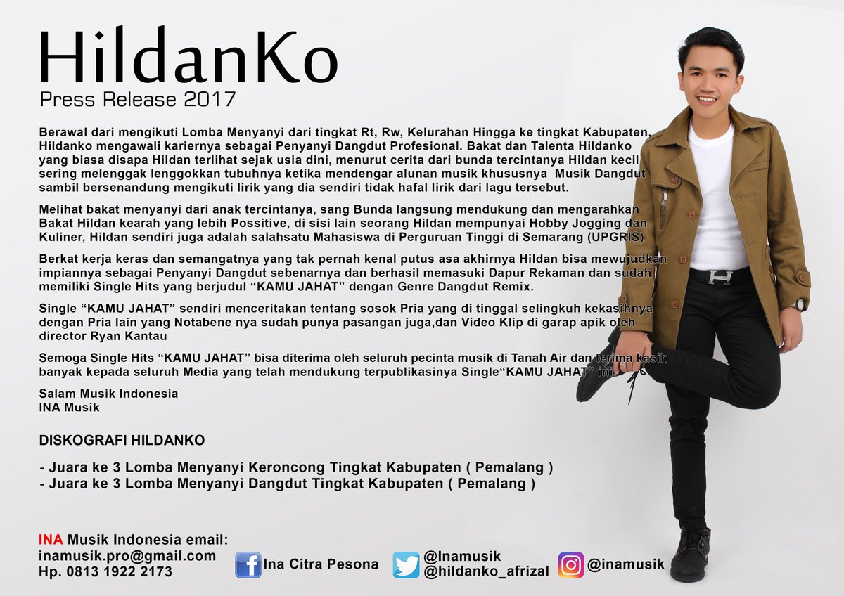 #BiduanJatuhCinta <a href="/puriasmi/">Puri Asmi official</a> 
#AdaPacarnya <a href="/ivalolaa/">IVALOLA</a>

#MatiGaya <a href="/DessyAfzza/">Dessy Afzza KDI</a>
#KamuJahat <a href="/Hildank0/">Hildanko</a>

Selasa Gobay #JuraganDangut
NitipGoyangDong