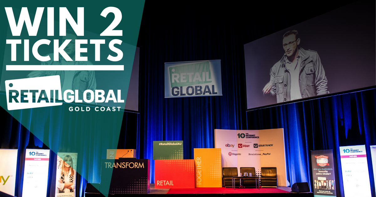 RetailGlobalAU's tweet photo. Win tickets to #RetailGlobal May 24, QLD: 3 Days. 100+ Speakers. Unbeatable ecommerce learning + networking https://t.co/ouH8Vr3RIy https://t.co/BIlHw4m7Ce