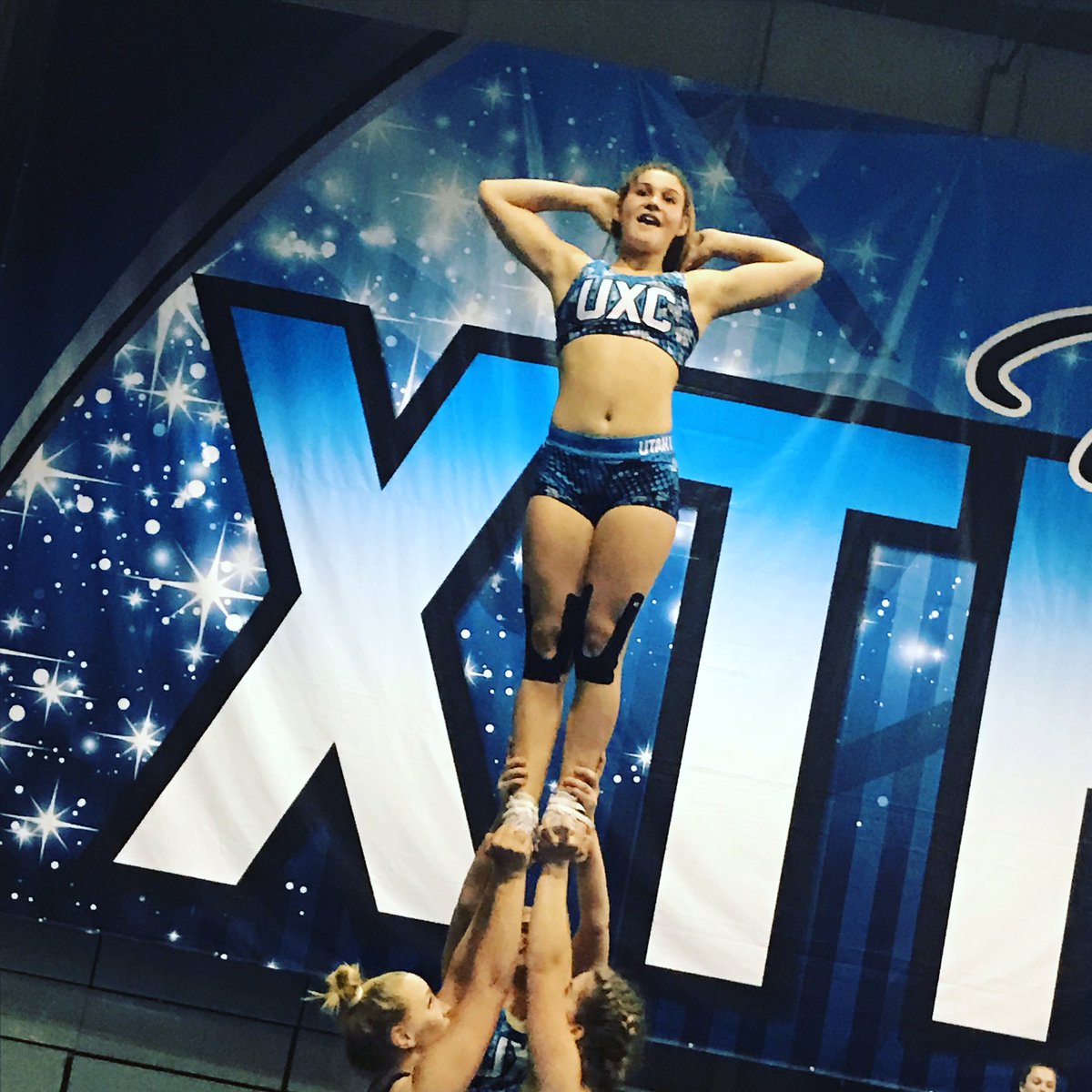 utahxtremecheer's tweet photo. #UXCLadyDiamonds prepping for #TheTitle! Can't wait to see these guys take the stage in a few weeks in Dallas, TX! Keep it up! #winthetitle https://t.co/kJ37jgQMVn