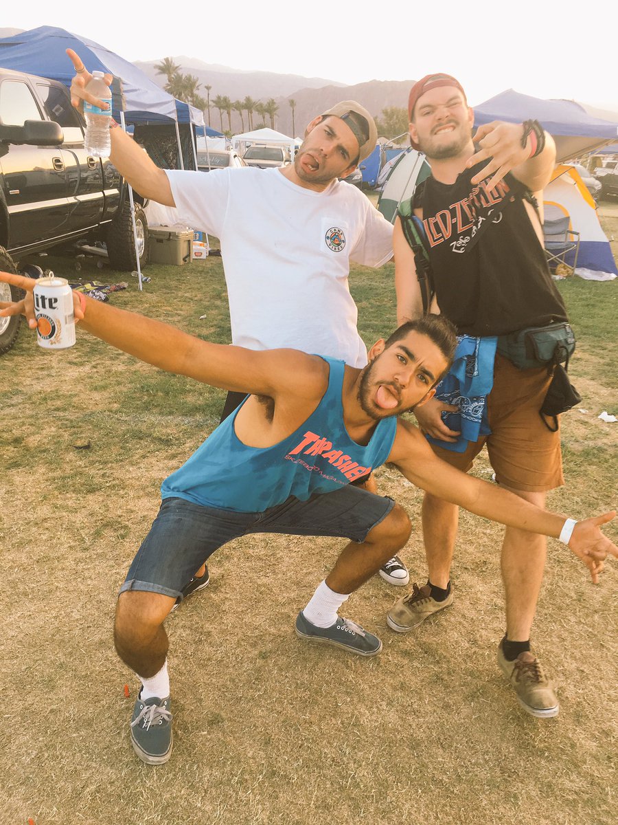 naathanmier's tweet image. Coachella is a family affair.