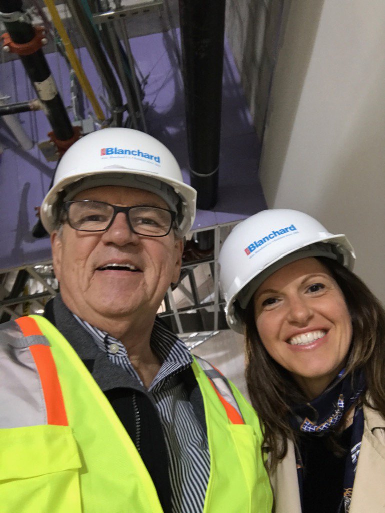 e3northeastern's tweet photo. Chuck Comito and Liz Palughi at a site visit for a System 2000 Reclining Rotary Chair. #micromedical https://t.co/2vzRSp9hHs