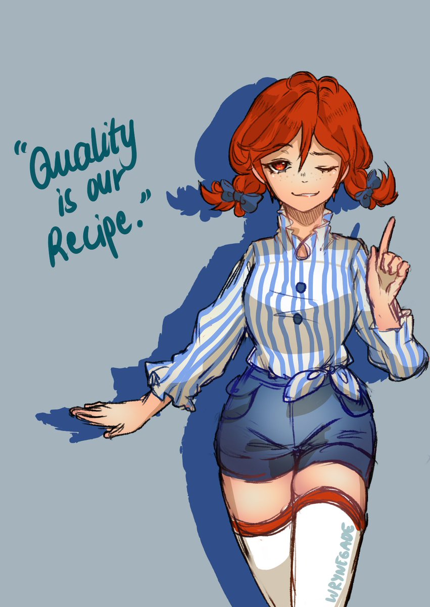 CHANGE THE WENDY'S ICON TO SMUG ANIME WENDY - wendys post - Imgur