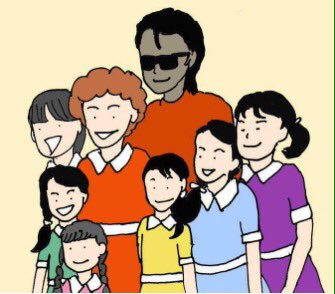 ヨコウチ会長 8 アニー コラム連載中 ミュージカル アニー の連載では イラストも描いております アニー ファンクラブ会長おじさん 早坂好恵さまの ザッツ ジャパニーズ ミュージカル かんのしおりちゃんアニーズとマイケル チャールズ