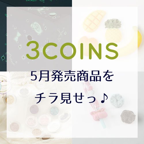 はるか あーだいすきな3coinsよ なぜ新潟に無いんだ