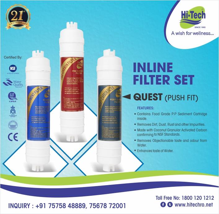 hitechrosystem's tweet image. NSF Certified Inline Water Filter Set @ lowest price from @hitechrosystem. 
#WaterTreatment #WaterFilter #InlineFilter