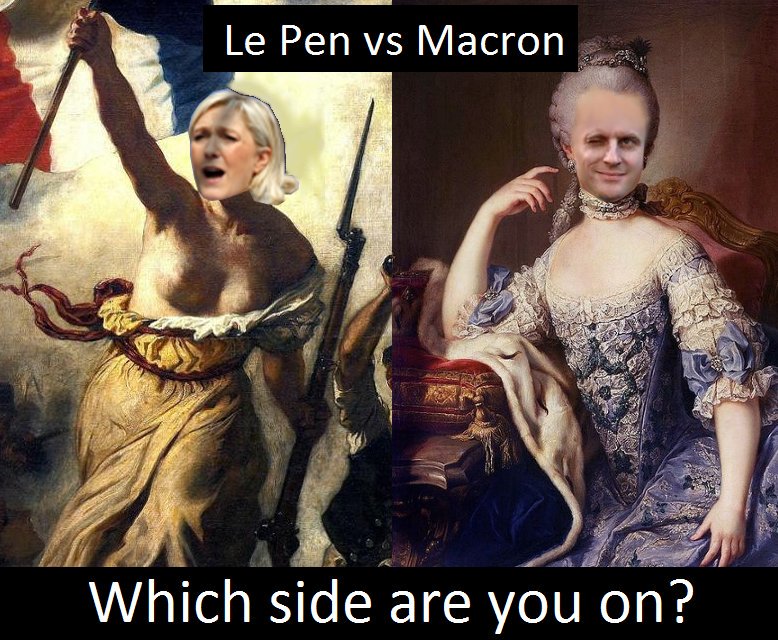Macron Antoinette memes, you say? 