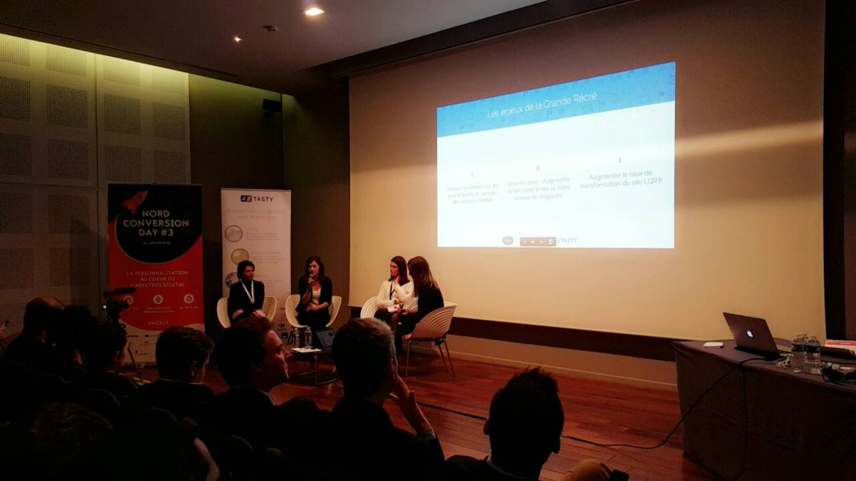 RobinCommerce's tweet image. 🚀 Place à @abtasty qui nous parle conversion #ecommerce avec Bouygues Telecom &amp;amp; La Grande Récré ✌ #NCD17