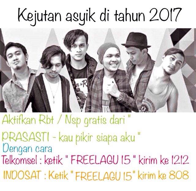 Hallooo teman <a href="/PRASASTIA_INDO/">PRASASTIAOFFICIAL ID</a> aktifkan RBT <a href="/PRASASTI_Band/">#KauPikirSiapaAku</a> sekarang yuk ... gratiiiis buat kalian