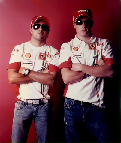 Happy 36th birthday to Kimi\s former Ferrari teammate, Felipe Massa! 