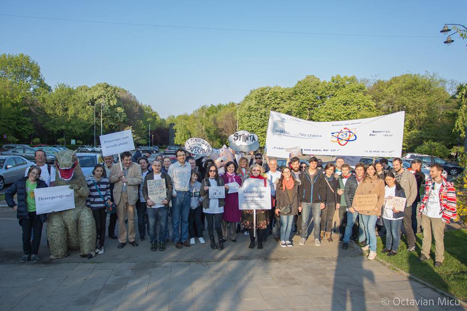scimarch's tweet image. #GLOBALSCIENCEMARCH • ROMANIA •
#MarchForScience • Around the Globe 
March for Science Romania @marchforscienceromania ©Octavian Micu