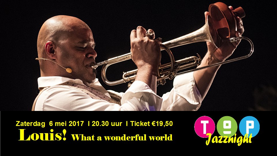 Topbemmel's tweet photo. 6 mei Louis! What a Wonderful World bij TOP  https://t.co/japFZzXDSr  @theaterkerk  @NPOsouljazz  @northseajazz  @JazzNL @uitweb @uit https://t.co/uduD8vAx2Q