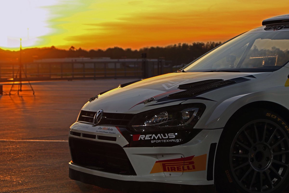 pirellisport's tweet image. The new @RBaumschlager @VolkswagenRally #Pirelli #Polo has just one careful owner. @SebOgier