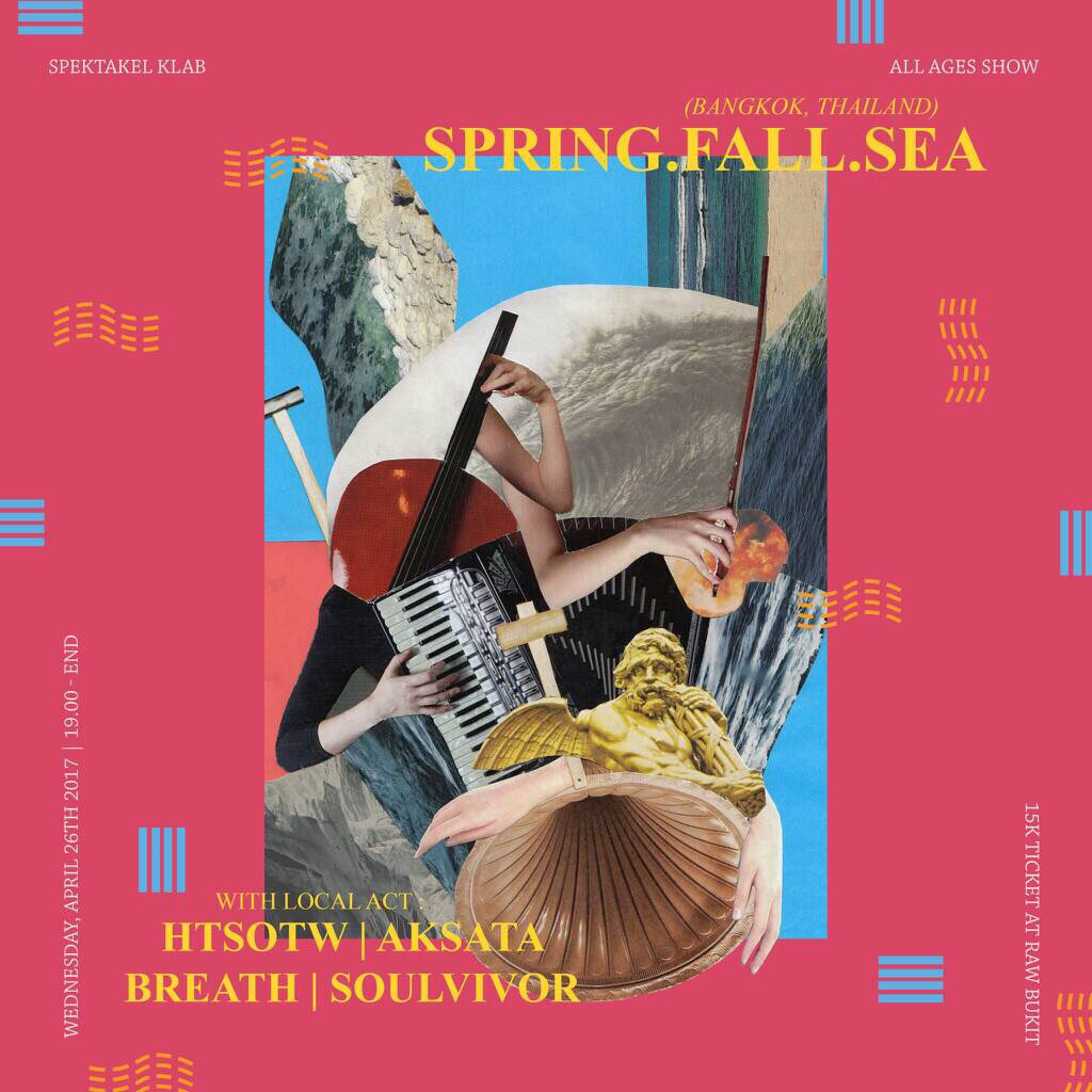 RimaumanMusic's tweet image. SPRING.FALL.SEA - Indonesia Tour 2017 Chapter Palembang (26/04/2017) 
Tidak di tempat biasa, beli tiket di Raw Rock Artwear - Bukit