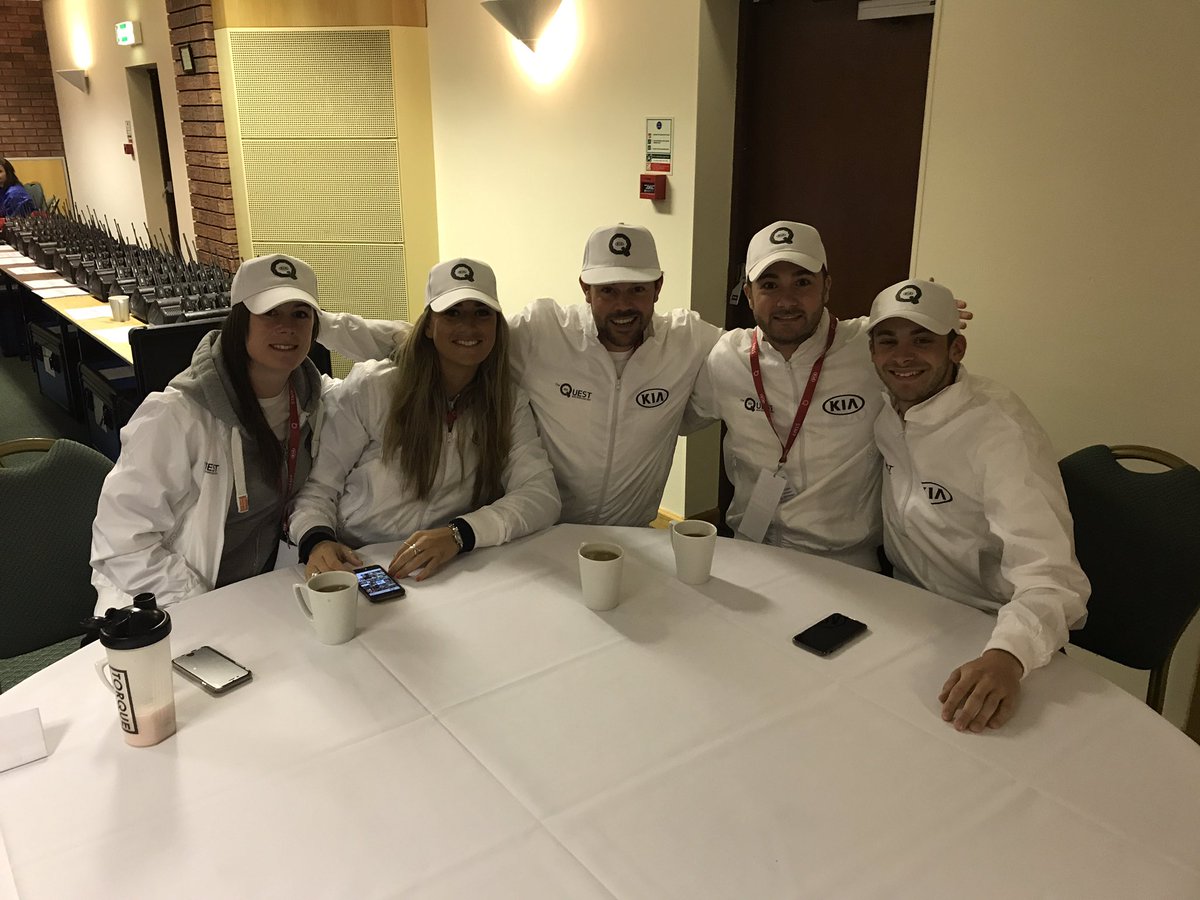 PaulONeill29's tweet photo. #KIAtheQuest Starts today with these rascals!! Wish us luck.. #NextSingleOutSoon https://t.co/Gp73L3wbwI