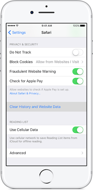 FireebokStudio's tweet photo. Solutions to fix iPhone Can't Clear Safari Cookies and website data on iOS 10.3
https://t.co/JKVZZBfyIh #ios103 #safari #iPhone #cookies https://t.co/Q3Q4rUtvVH