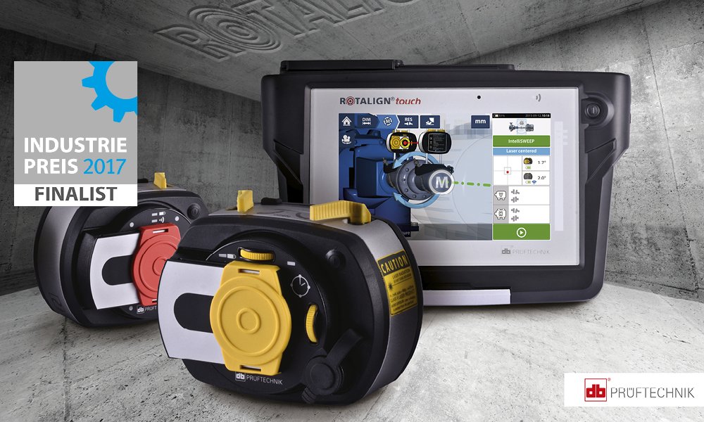 PRUFTECHNIK_COM's tweet photo. We are hapy to announce that #ROTALIGN touch has received the FINALIST Award by the German #Industriepreis 2017 https://t.co/fC8KR5NTuo