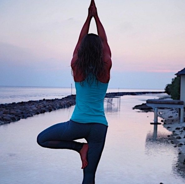 Inhale courage, exhale fear 🌺 Shop the epic new @MyproteinUK clothing range exclusively online:  goo.gl/Ml2JTo 😍 <a href="/louise/">Louise</a>.thompson