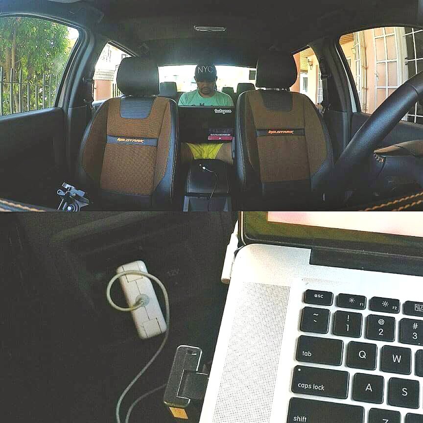 DominusDC's tweet image. Never run out of power with #FordRanger. It has power socket located for charging your laptop. Working on the go has never been this sweet!