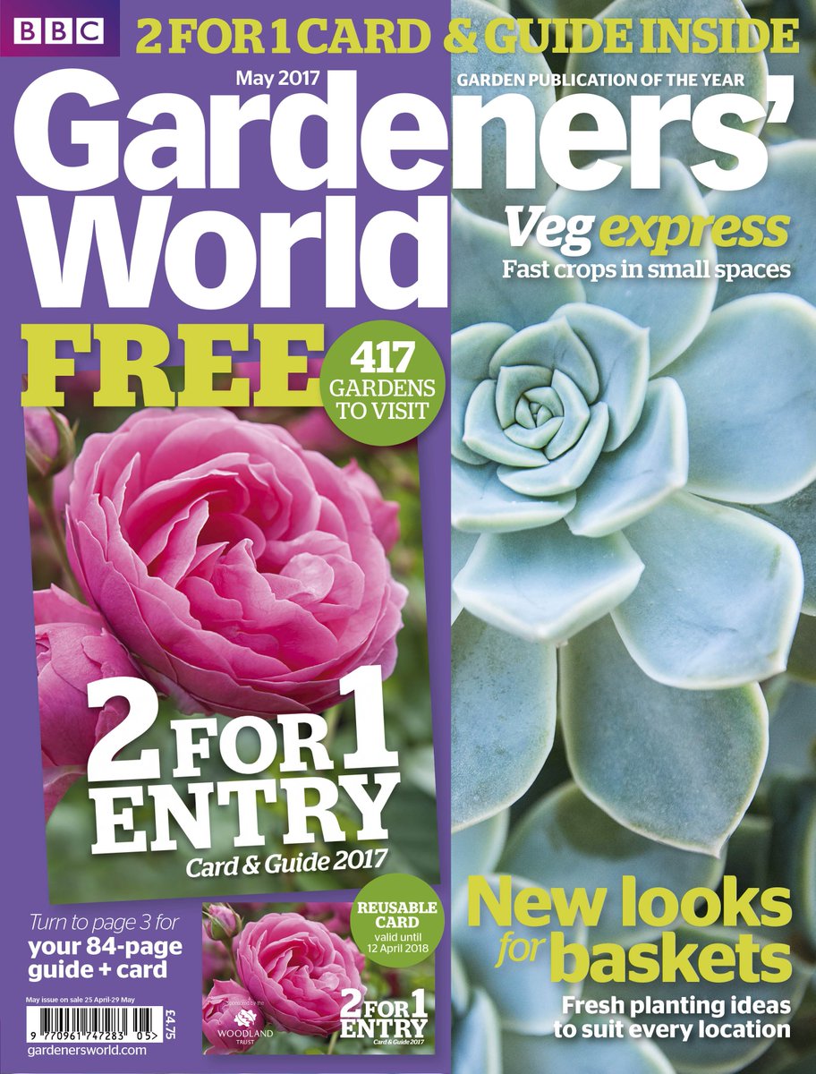 Come and visit us at #grimsthorpecastle with the #GW2for1 offer free with Gardeners' World this May! We're looking forward to seeing you!