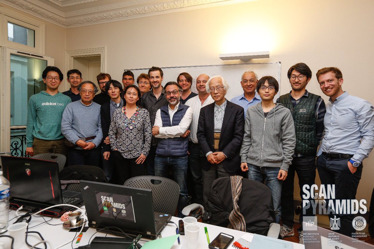 HIP_i_'s tweet image. Full working week with @CairoUniversity @NagoyaUniv_info @KEK_en Fondation @3DSfrance @emissiveVR  @CEA_Recherche @Inria_Nancy #ScanPyramids