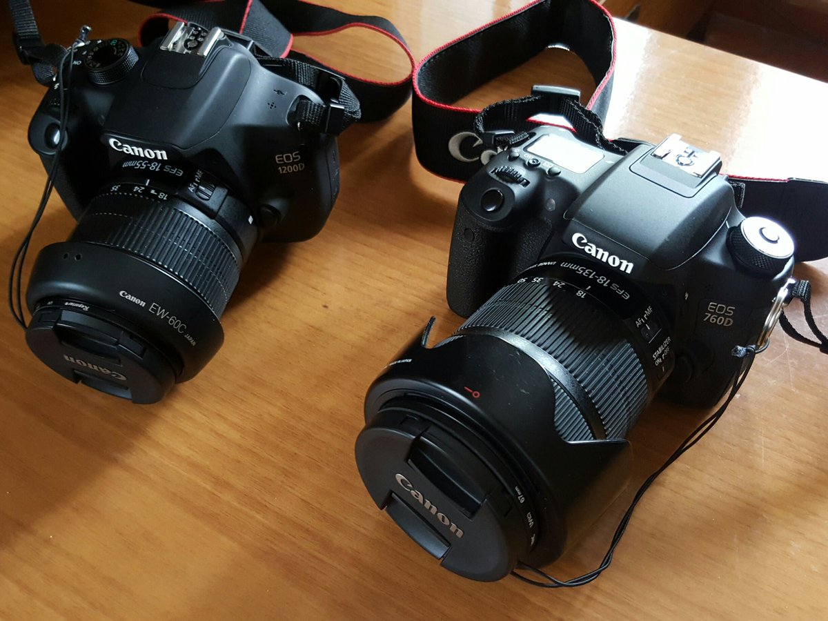 okami85's tweet photo. E dopo un onorato servizio, mettiamo a ripoao la Canon eos 1200D e diamo il benvenuto alla eos 760D :-) https://t.co/XIwEl0qLt8