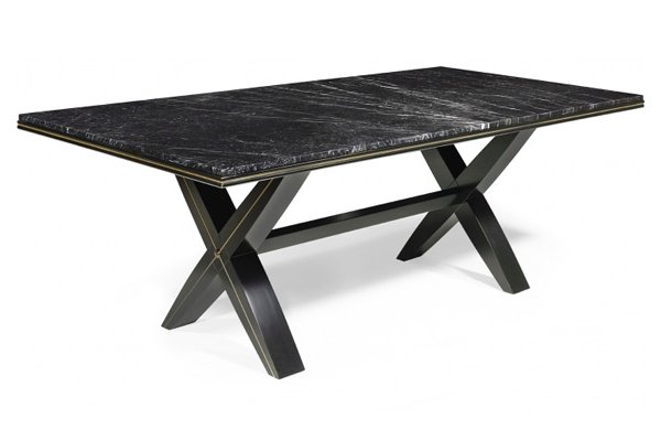 Whether understated #Carrara or striking Black &amp; Gold #Marble create a unique piece of furniture by selecting the marble top <a href="/OficinaInglesa/">Oficina Inglesa</a>