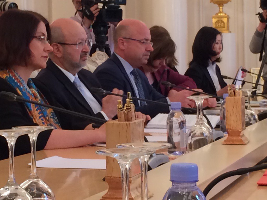 #OSCE secretary #Zannier meets #Lavrov in #Moscow. Will killing of OSCE staff change situation in #Donbass?