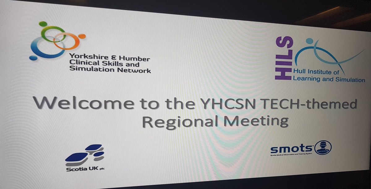chrisghull's tweet photo. Looking forward to hosting #YHTech2017 @hullsimulation today - sharing tech best practice across the @HEE_YHumber region &amp; beyond! https://t.co/ee3mWYMbEp