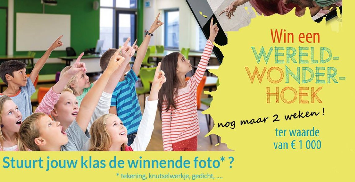 croonenborghs's tweet photo. Doe mee met je klas en win voor € 1000 aan WO-materiaal! 
Meer info? https://t.co/qPQw7sXKf0
#onderwijs https://t.co/vPmAKfOrlz