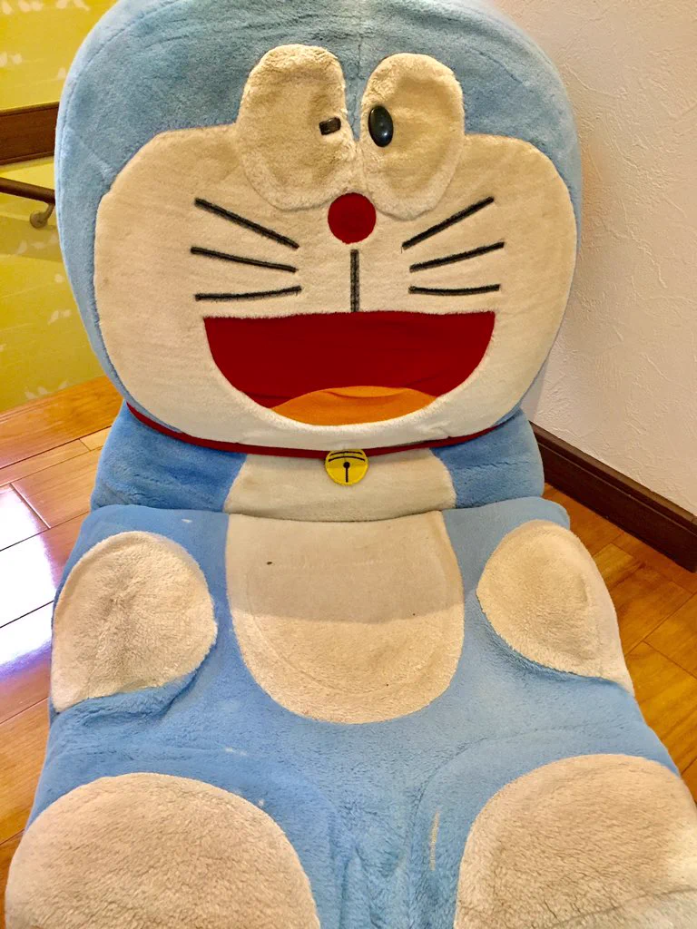 ドラえもん サンリオ 当りくじ 座椅子 I’ｍ Doraemon C-PyNL-UQAAbuDV?format=webp&