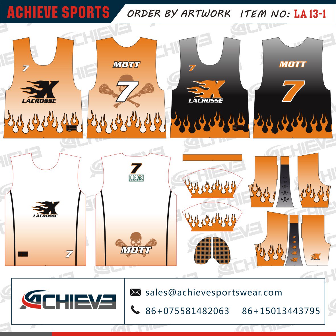 Achievealina's tweet photo. Free Design Lacrosse Uniform For Your Team ,Goal To Champion ！#Lax #Lacrosseuniform #Sportswear #seaso #game #achievesports #champion https://t.co/FlLxN6KPa7