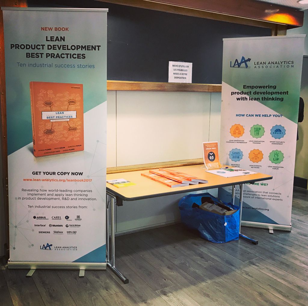 maticgolob's tweet photo. The #Lean Product Development #Book presented today at the #LPPDE2017!
Stop by, meet the authors &amp; have a chat with us! #innovation #leanpd https://t.co/aGWPMXVx0Z